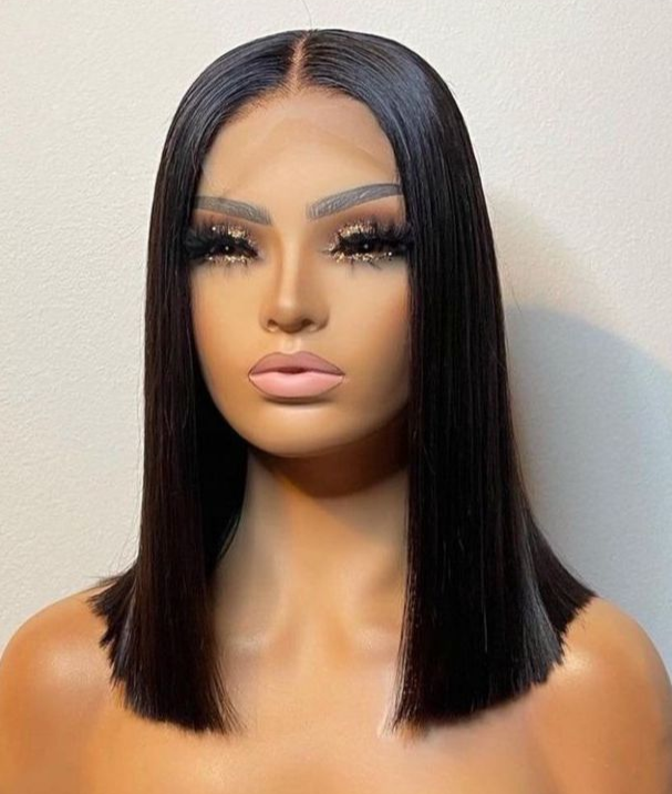 Vietnam SDD Lace 5x5 Closure Bob Straight Wig