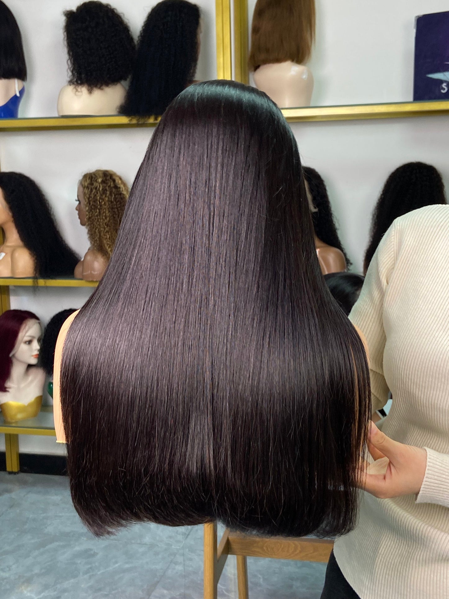 (SA Readily Stock)Double Drawn Full Frontal Wig 3 Days Shipping
