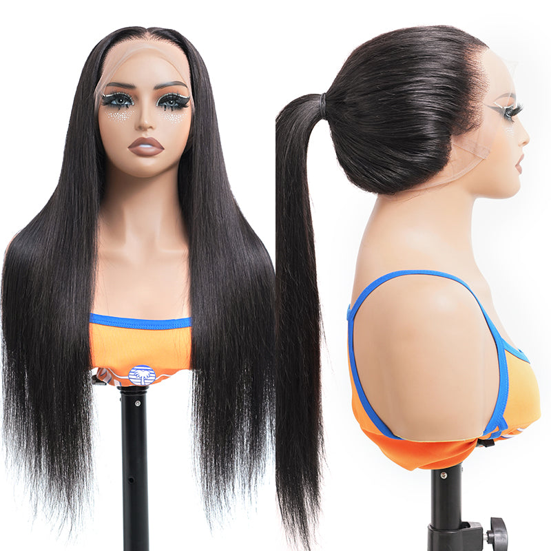 Update Invisi Strap 360 Full Lace Wig Peruvian Straight Human Hair
