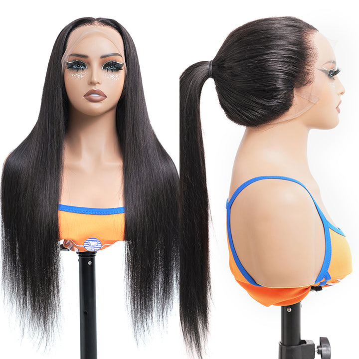 Update Invisi Strap 360 Full Lace Wig Peruvian Straight Human Hair
