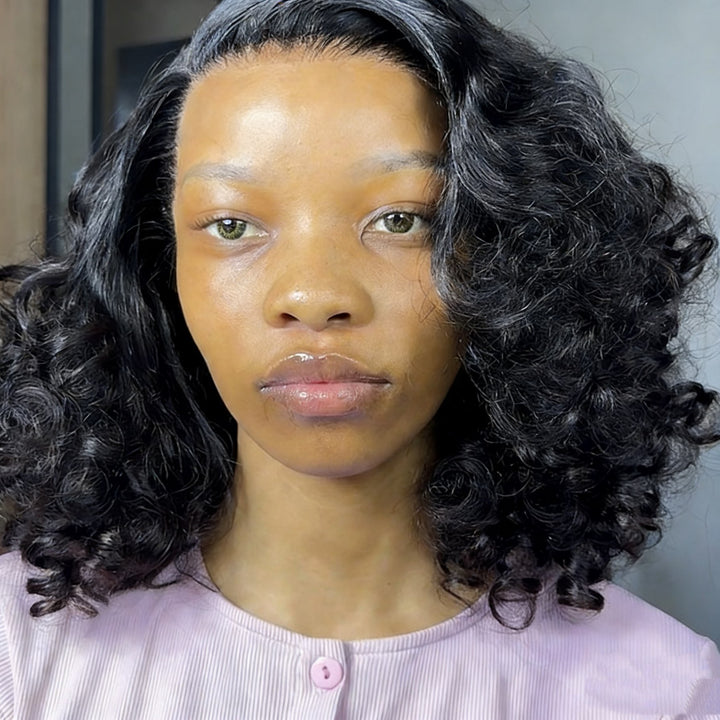 Siyaa Influencer Pick! 2026 New Raw Hair SDD Rolled Luxury Bouncy Curls Glueless Full Frontal 13x4 Lace Wig Regular priceR 2,150.00