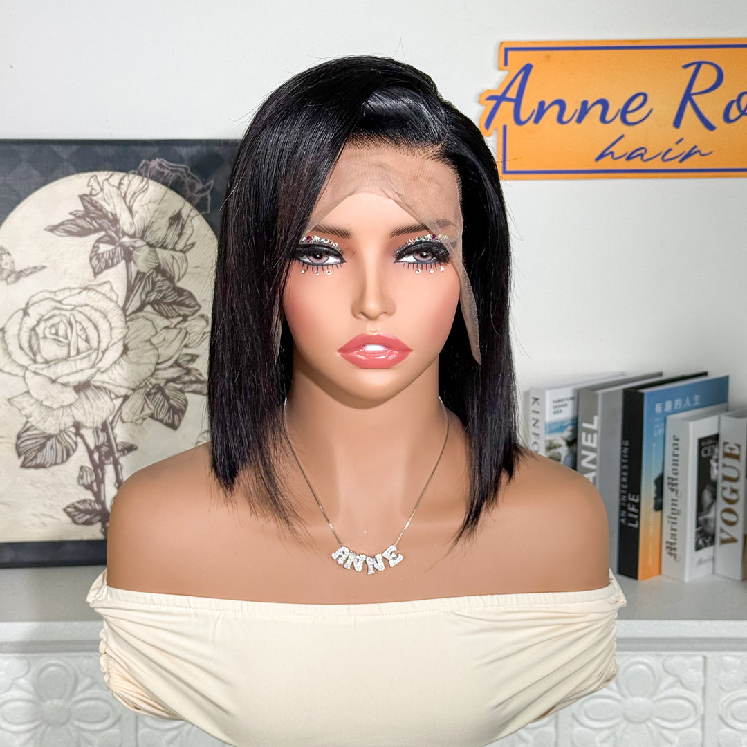 SPECIAL|  Glueless Bob Peruvian Hair 13X4 Full Frontal Wig