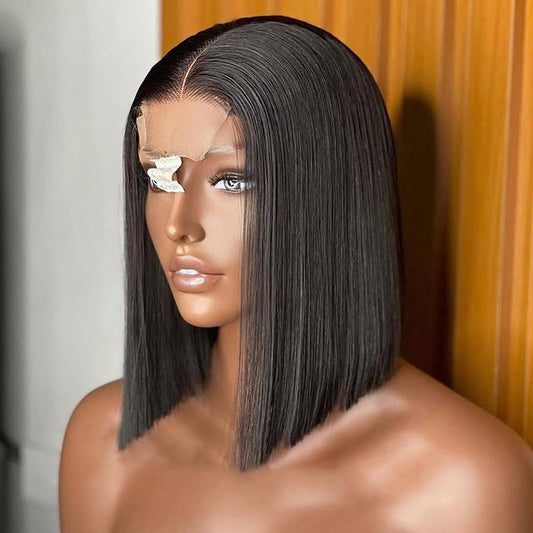 SDD Bone Straight Vietnam Hair Glueless 2x6 Kim K Wigs