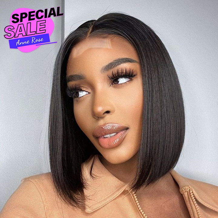 SPECIAL | Kim K Bob Wig 2x6 Glueless Closure Bob