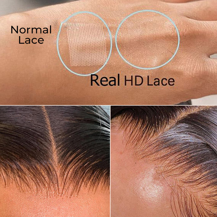 Peruvian Double Drawn HD Lace 13x4 Full Frontal Bob Straight Wig