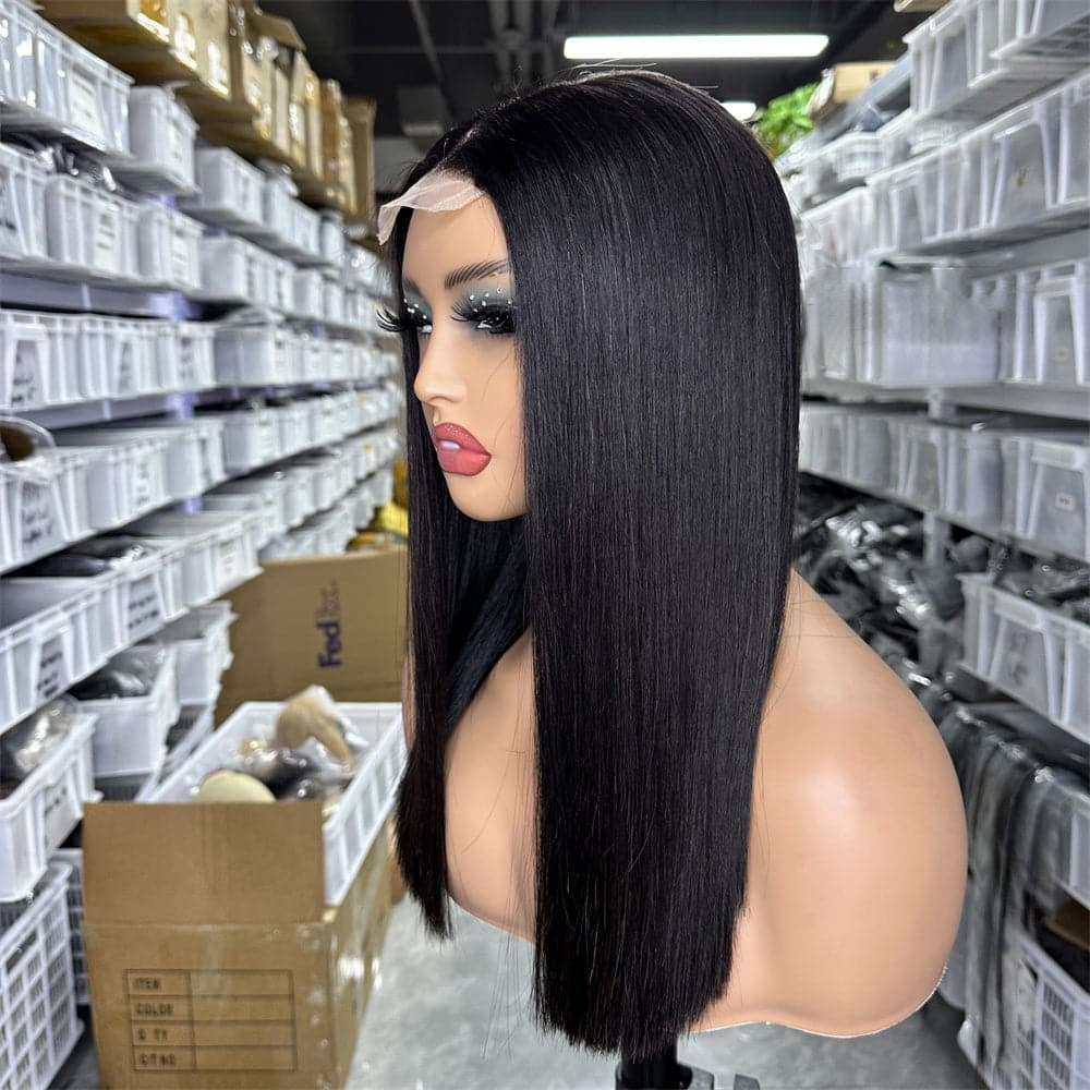 Vietnam SDD Kim-K 2x6  Lace Closure Bob Wig