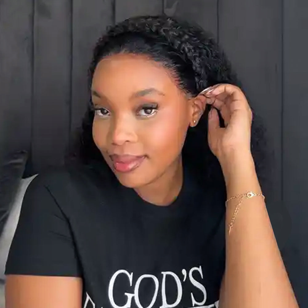 Influencer Pick! Peruvian Hair Full Frontal 13X4 Lace Jerry Curly Bob Wig