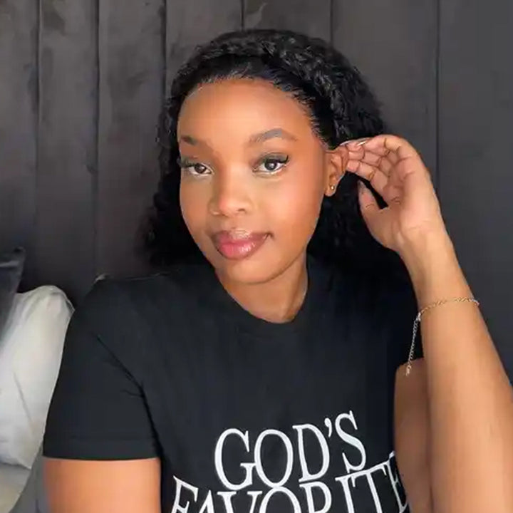 Influencer Pick! Peruvian Hair Full Frontal 13X4 Lace Jerry Curly Bob Wig