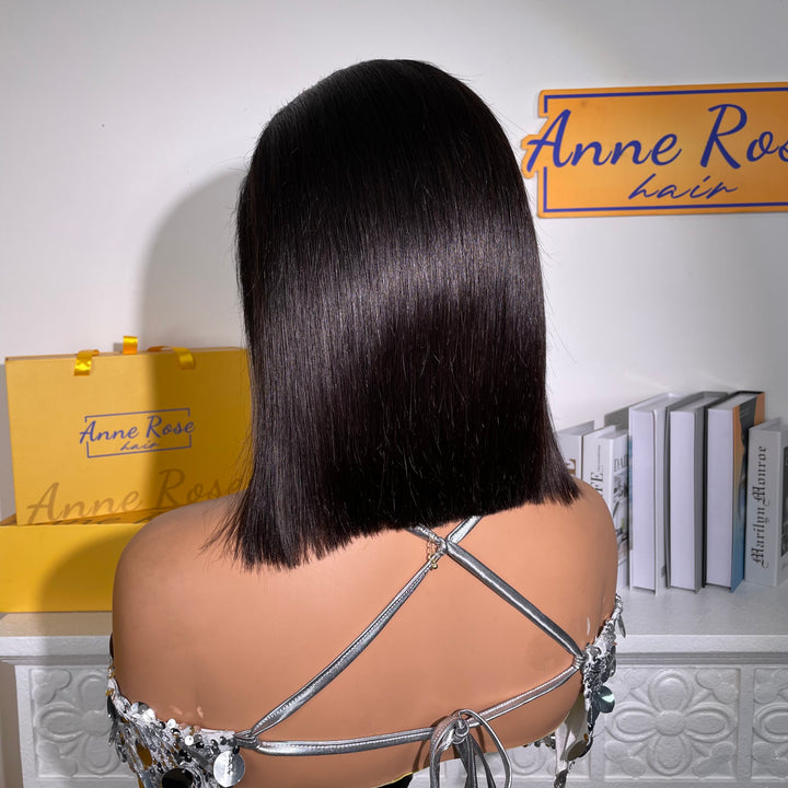 SPECIAL| Glueless Bob Peruvian Hair 13X4 Full Frontal Wig