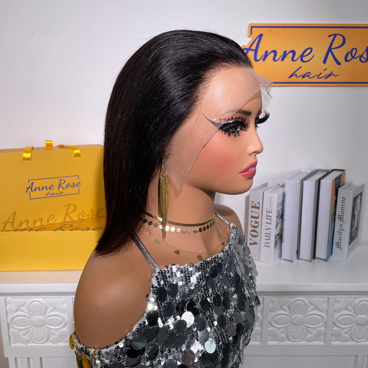 SPECIAL| Glueless Bob Peruvian Hair 13X4 Full Frontal Wig
