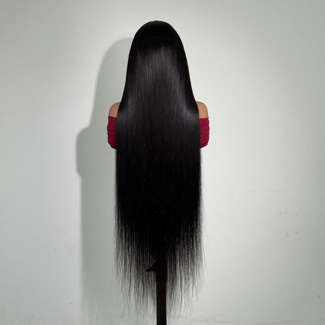 PRE-ORDER Anne Rose 40 Inch  4x4 Lace Wig – High Quality Glueless Wig with Adjustable Drawstring