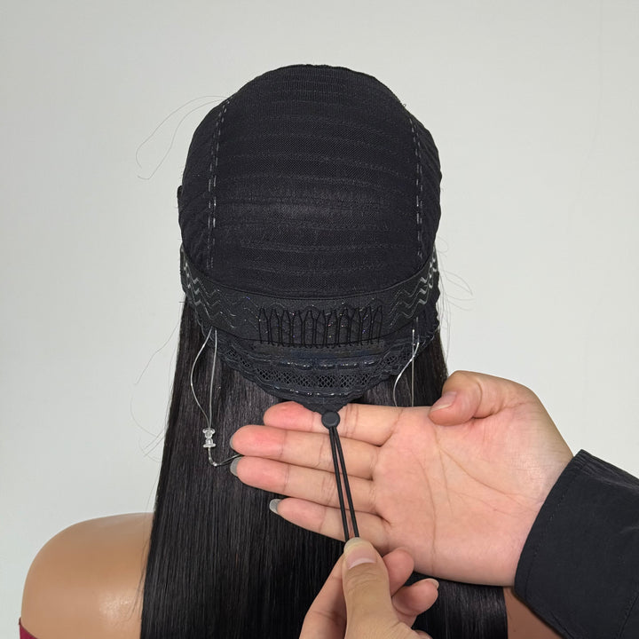 PRE-ORDER Anne Rose 40 Inch  4x4 Lace Wig – High Quality Glueless Wig with Adjustable Drawstring