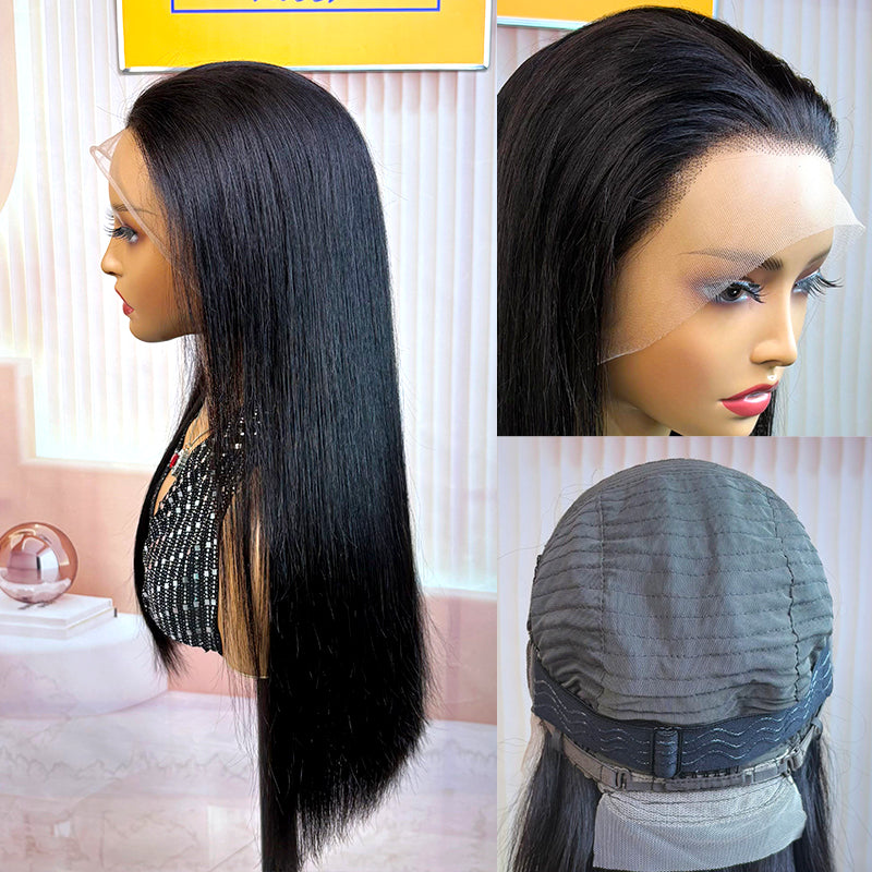 Vietnam Hair SDD Bone Straight Full Frontal 13x4 Lace Wig