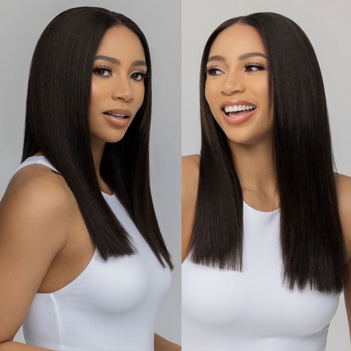 50% Off Straight 13x4 Lace Full Frontal Bob Wig Pre Plucke Human Hair