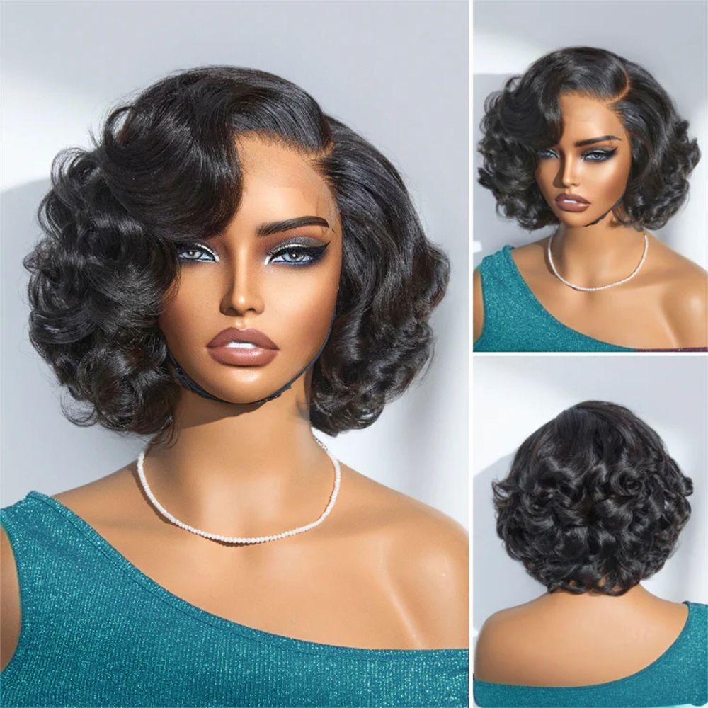 SPECIAL| Glueless Short Loose Bouncy Curls Wig