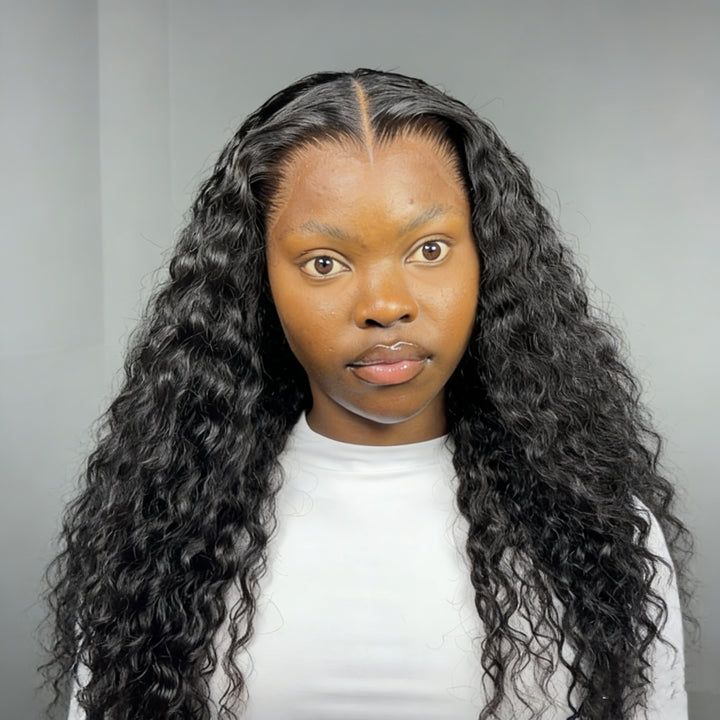 Nosipho Dube Influencer Pick! Update Invisi Strap 360 Full Lace Wig Water Wave