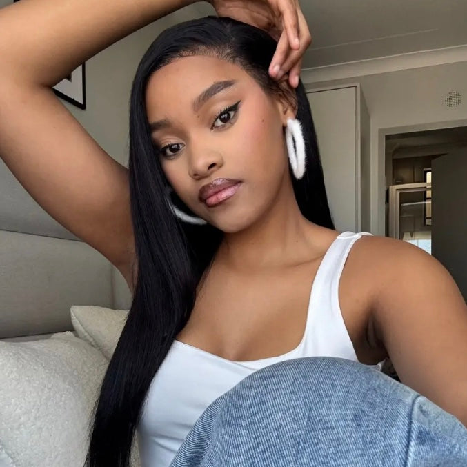 Lexie.mk Influencer Pick ! Update Invisi Strap 360 Full Lace Wig Peruvian Straight Human Hair