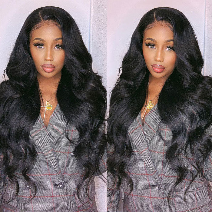 Pre Sale Body Wave 13x6 Full Frontal Wig Human Hair with Drawstring Pull and Go