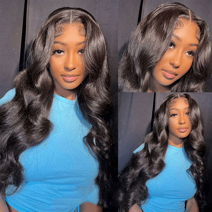 Pre Sale Body Wave 13x6 Full Frontal Wig Human Hair with Drawstring Pull and Go