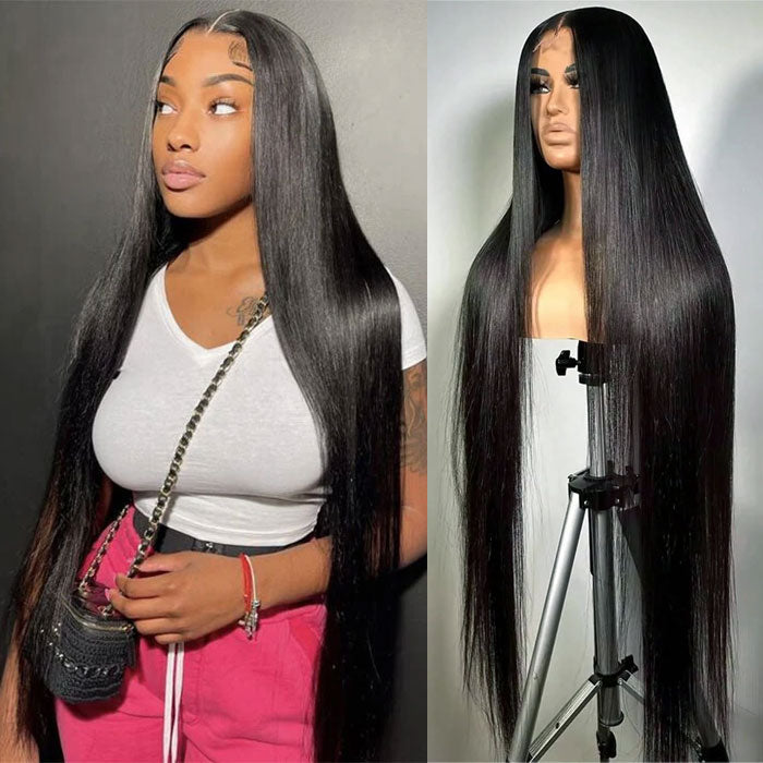 PRE-ORDER Anne Rose 40 Inch  4x4 Lace Wig – High Quality Glueless Wig with Adjustable Drawstring