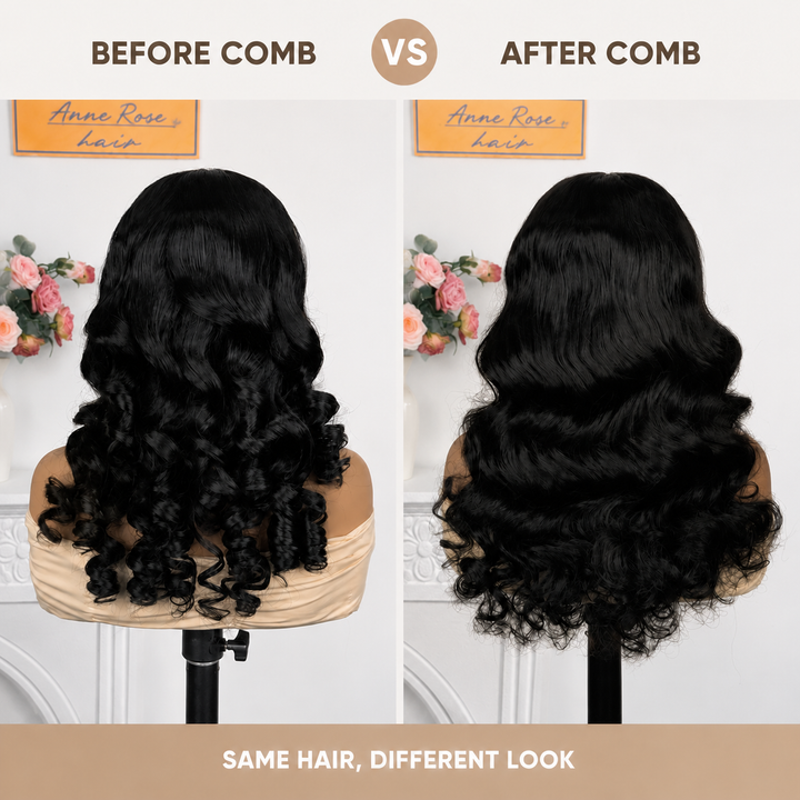 2026 New Chic Loose Wavy 5x6 Easy Wear And Go Wig Snug Adjustable Cap