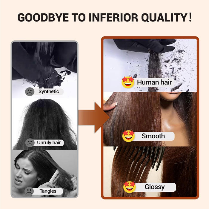 SPECIAL| Brown Color Glueless Full Frontal 13X4 Bob 150% Density Wig Color 