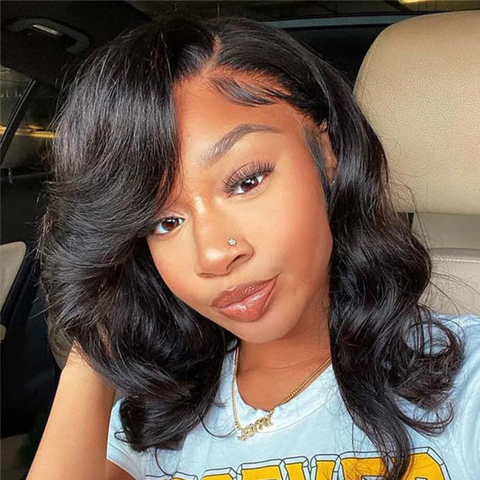 Clearance Sale Body Wavy 13x4 Lace Full Frontal Wig Human Hair