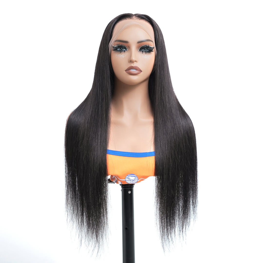Update Invisi Strap 360 Full Lace Wig Peruvian Straight Human Hair