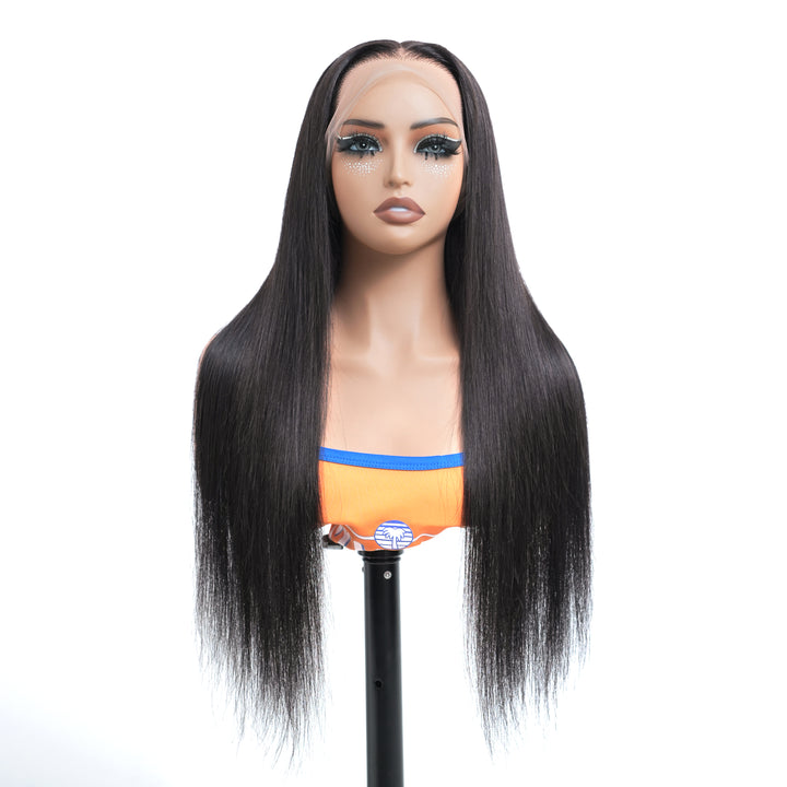 Update Invisi Strap 360 Full Lace Wig Peruvian Straight Human Hair