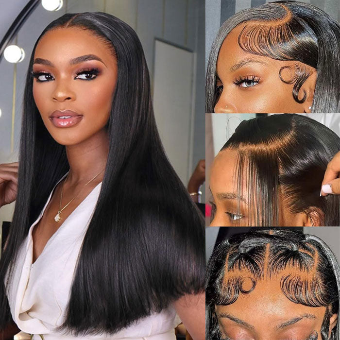 Raw Vietnam Hair SDD Glueless 13X4 Full Frontal Bob Wig