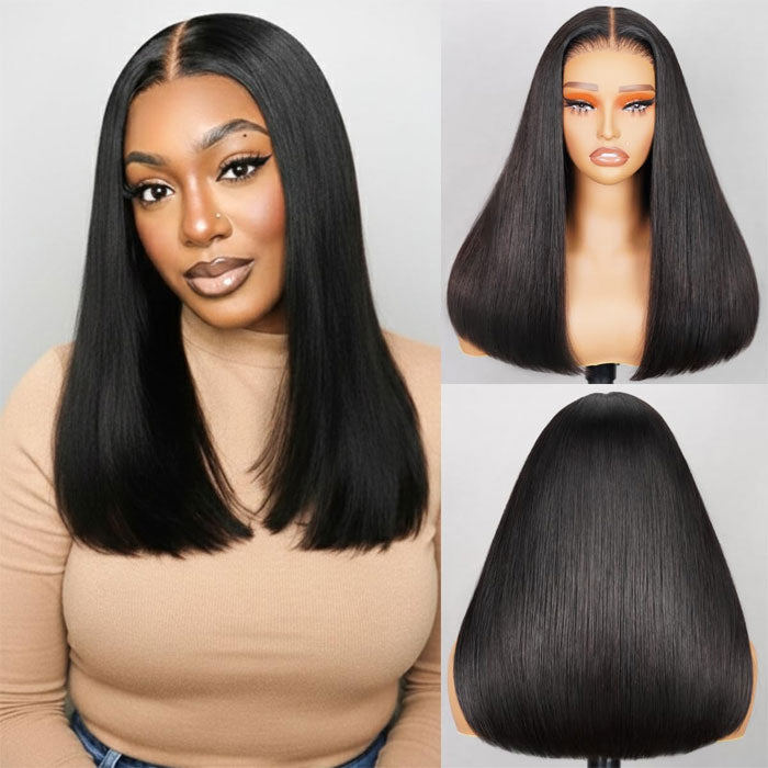 Raw Vietnam Hair SDD Glueless 13X4 Full Frontal Bob Wig