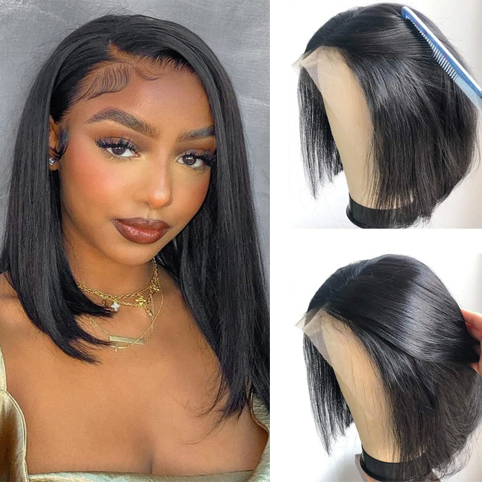 Flash Sale SDD Bone Straight 13x4 Lace Full Frontal Wig Vietnam Hair