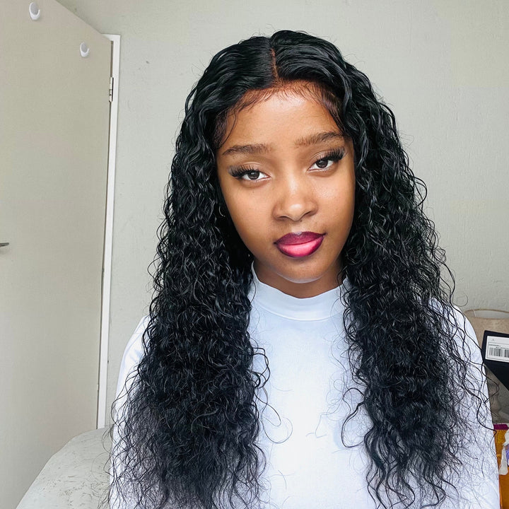 ANNE ROSE HAIR ! Update Invisi Strap 360 Full Lace Wig Water Wave