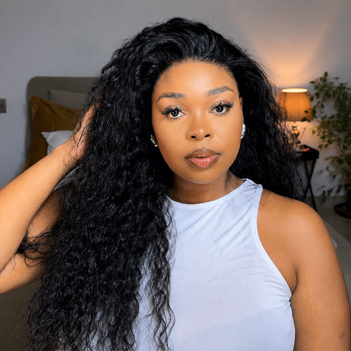 Influencer Pick ! Update Invisi Strap 360 Full Lace Frontal Wig Water Wave