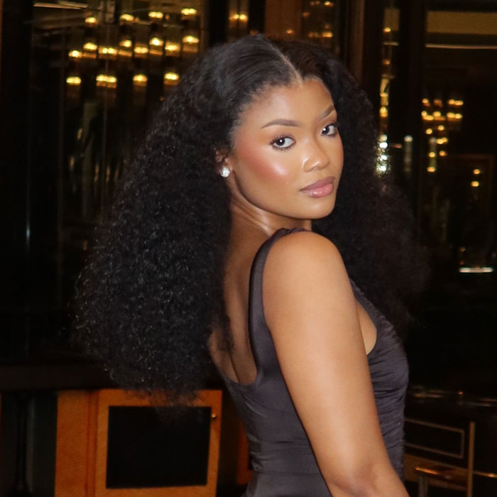 Influencer pick! Peruvian Double Drawn Lace 13x4 Full Frontal Bob Jerry Curly Wig