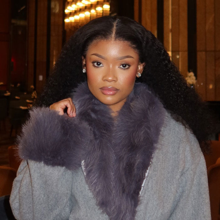 Influencer pick! Peruvian Double Drawn Lace 13x4 Full Frontal Bob Jerry Curly Wig