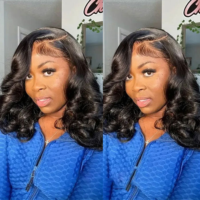 New Chic Loose Wavy Glueless 6x5 Pre Cut Lace Wig with Snug Adjustable Cap Wear And Go