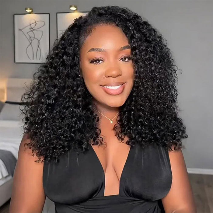 New SDD Vietnam Raw Hair Layer Pixie Curls Glueless Lace Bob Wig Pre Plucked