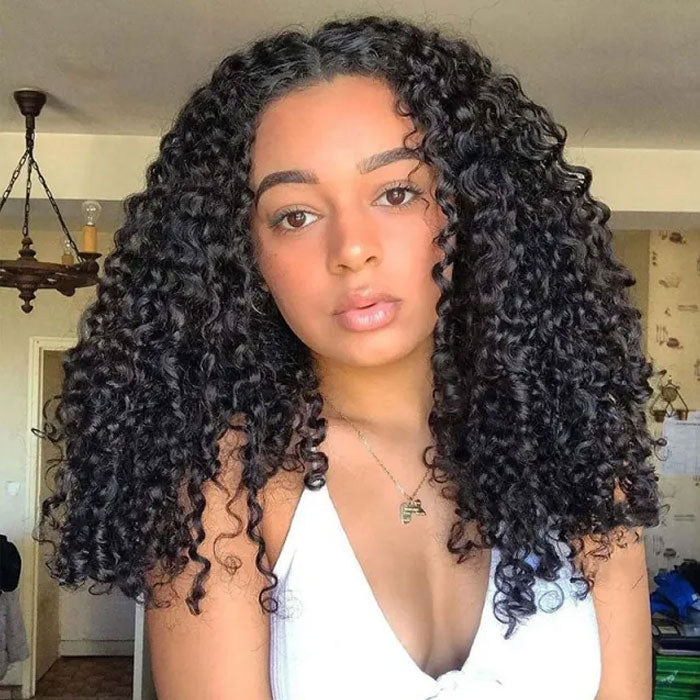 New SDD Vietnam Raw Hair Layer Pixie Curls Glueless Lace Bob Wig Pre Plucked