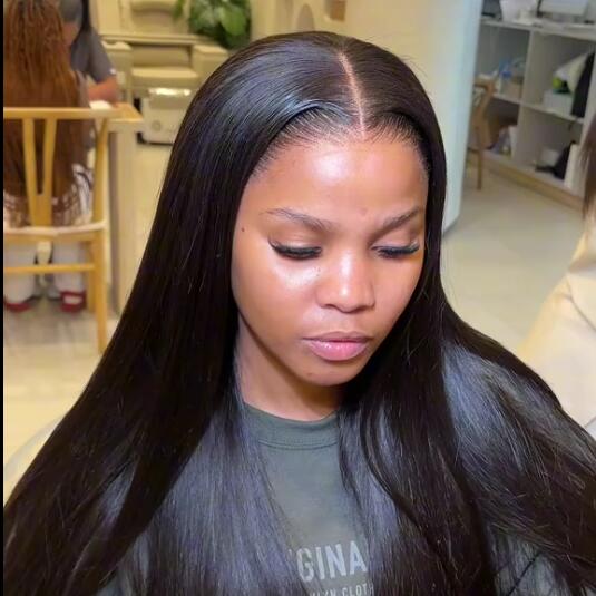 50% Off Straight 13x4 Lace Full Frontal Bob Wig Pre Plucke Human Hair