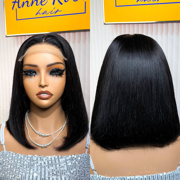 Vietnam SDD Lace 5x5 Closure Bob Straight Wig