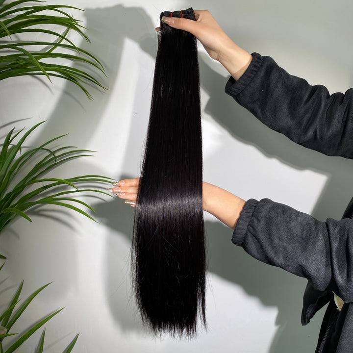 Vietnamese SDD Bone Straight Natural Colour Human Hair Bundle
