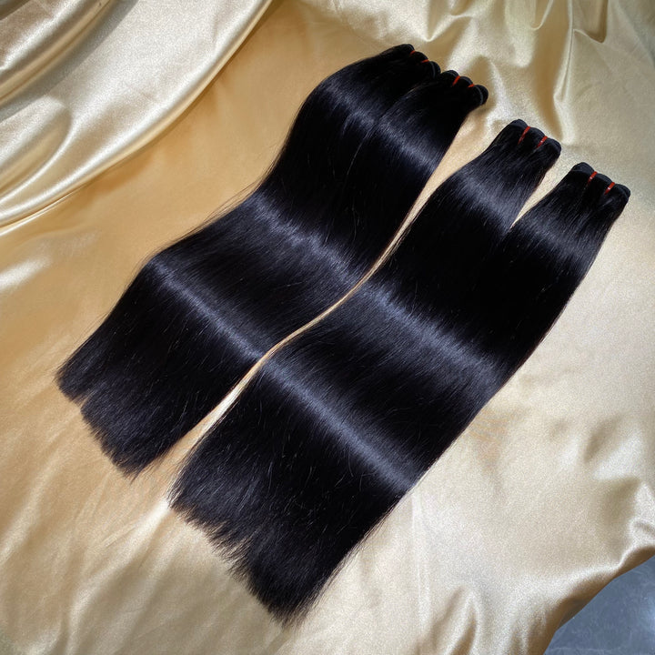 Vietnamese SDD Bone Straight Natural Colour Human Hair Bundle