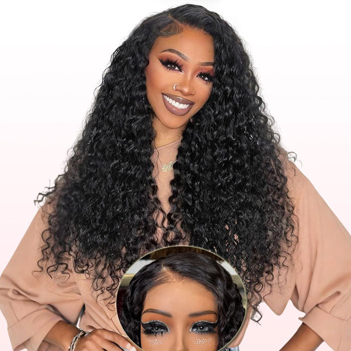 Vietnam Raw Hair SDD Burmese Curly 5X5 Glueless Lace Wig