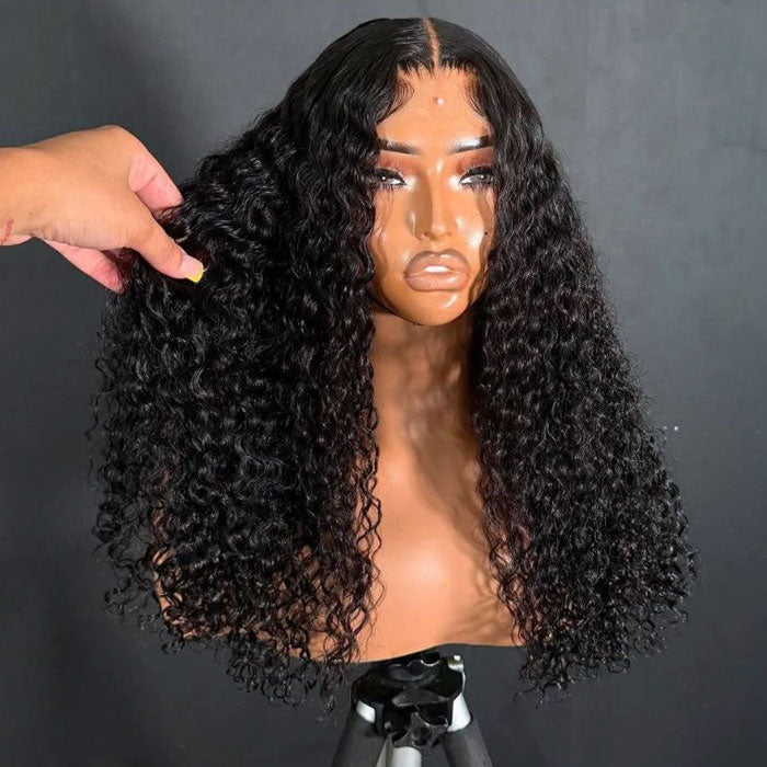 Vietnam Raw Hair SDD Burmese Curly 5X5 Glueless Lace Wig