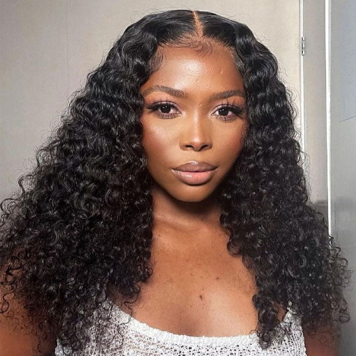 Vietnam Raw Hair SDD Burmese Curly 5X5 Glueless Lace Wig