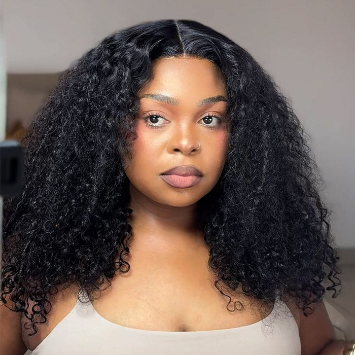 Bakang Recommended SDD Pixie Curls 13x4 Lace Frontal Wig Vietnam Raw Hair