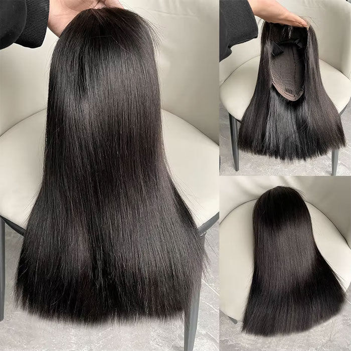 Vietnam SDD Hair Glueless 5X5 Lace Closure Bob Straight Wig