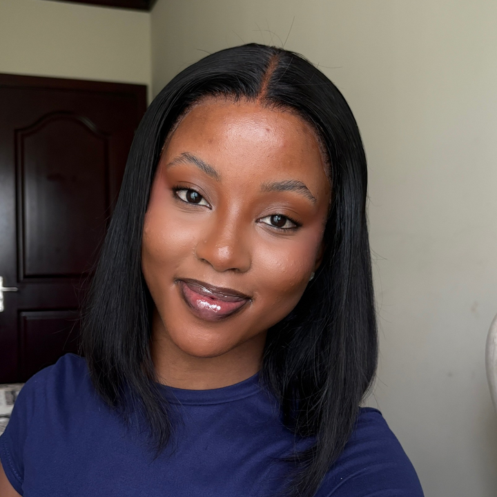 ANNE ROSE HAIR ! Vietnam Hair SDD Bone Straight Full Frontal 13x4 Lace Wig