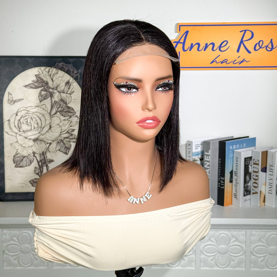 SPECIAL|  Glueless Bob Peruvian Hair 13X4 Full Frontal Wig